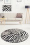 Conceptum Alfombra Zebra Multicolor 140 cm